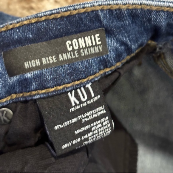 Blue Kut From The Kloth High Rise Capri Skinny Jeans - Picture 6 of 7